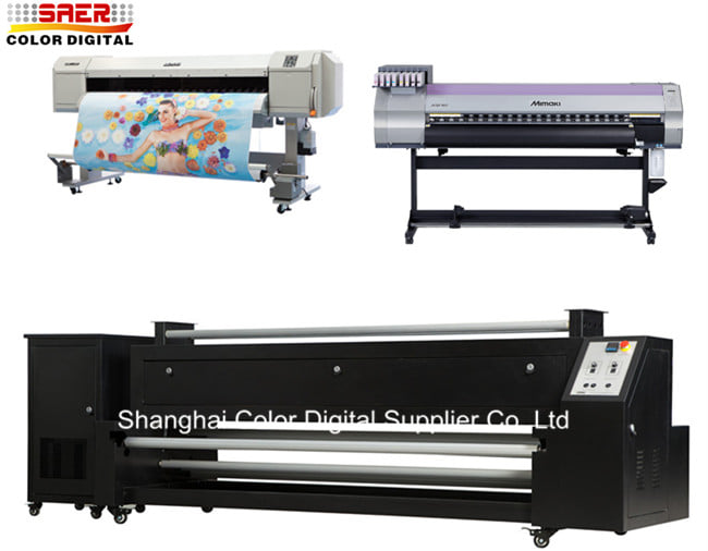 Stampante del poliestere di Digital della testa di stampa di Flex Banner Sublimation Printing Machine 4