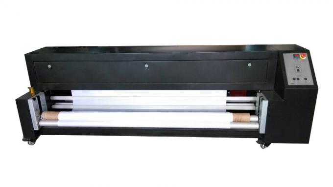 macchina a 64 pollici dell'essiccatore di calore dell'inchiostro di sublimazione di dimensione del lavoro di 1.8m per la stampante della bandiera 2