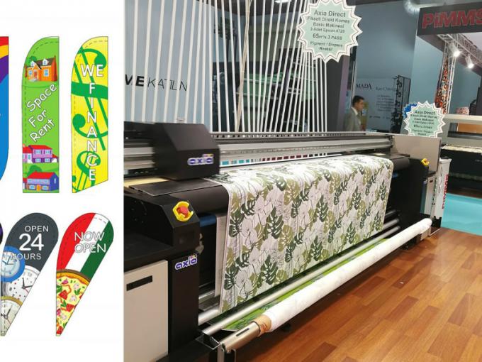 3.2m Multicolor Sublimation Fabric Printing Machine con un prezzo ragionevole 0